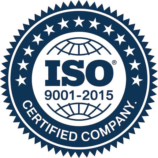 ISO 9001:2015 인증 로고